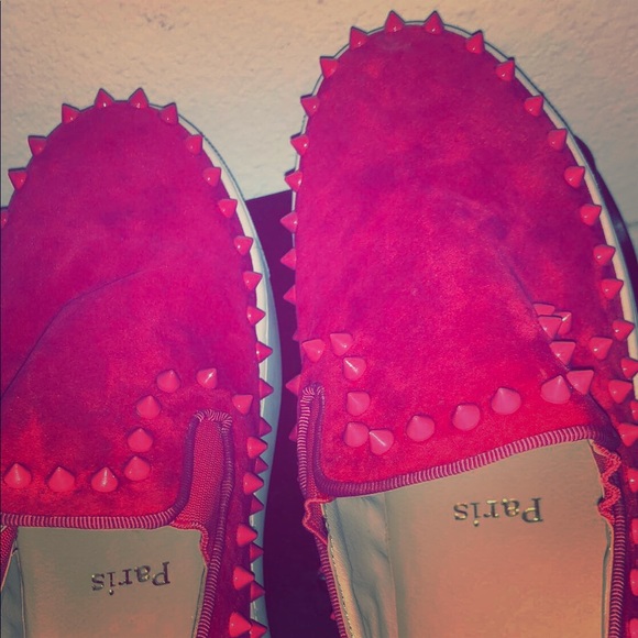 Christian Louboutin Shoes - Christian Louboutin Pink PIK Women’s Boat Shoes